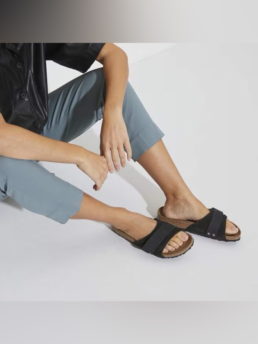 Birkenstock Oita Black Sandals Sz 8 Womens
(Oct 026)